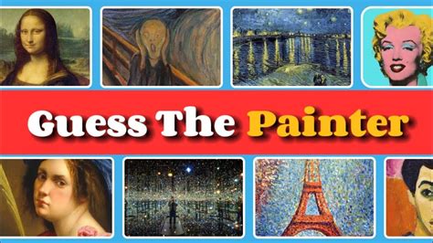 paint quiz questions|50 famous paintings quiz.